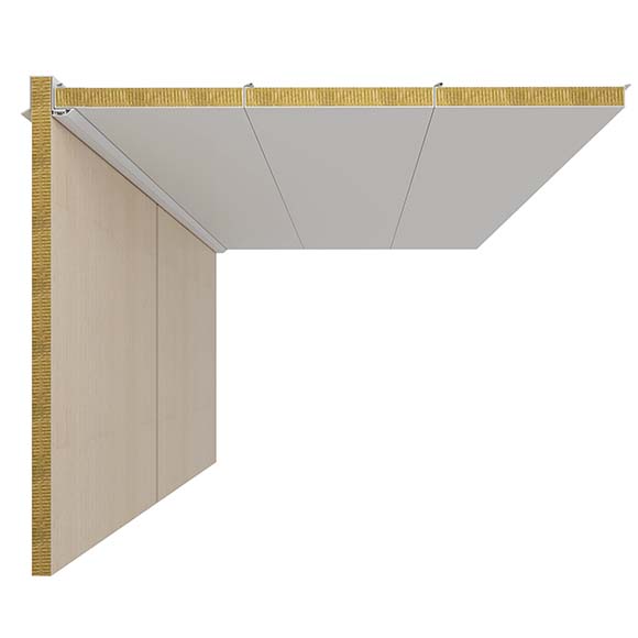 Non Gap Type P Composite Rock Wool Ceiling的副本